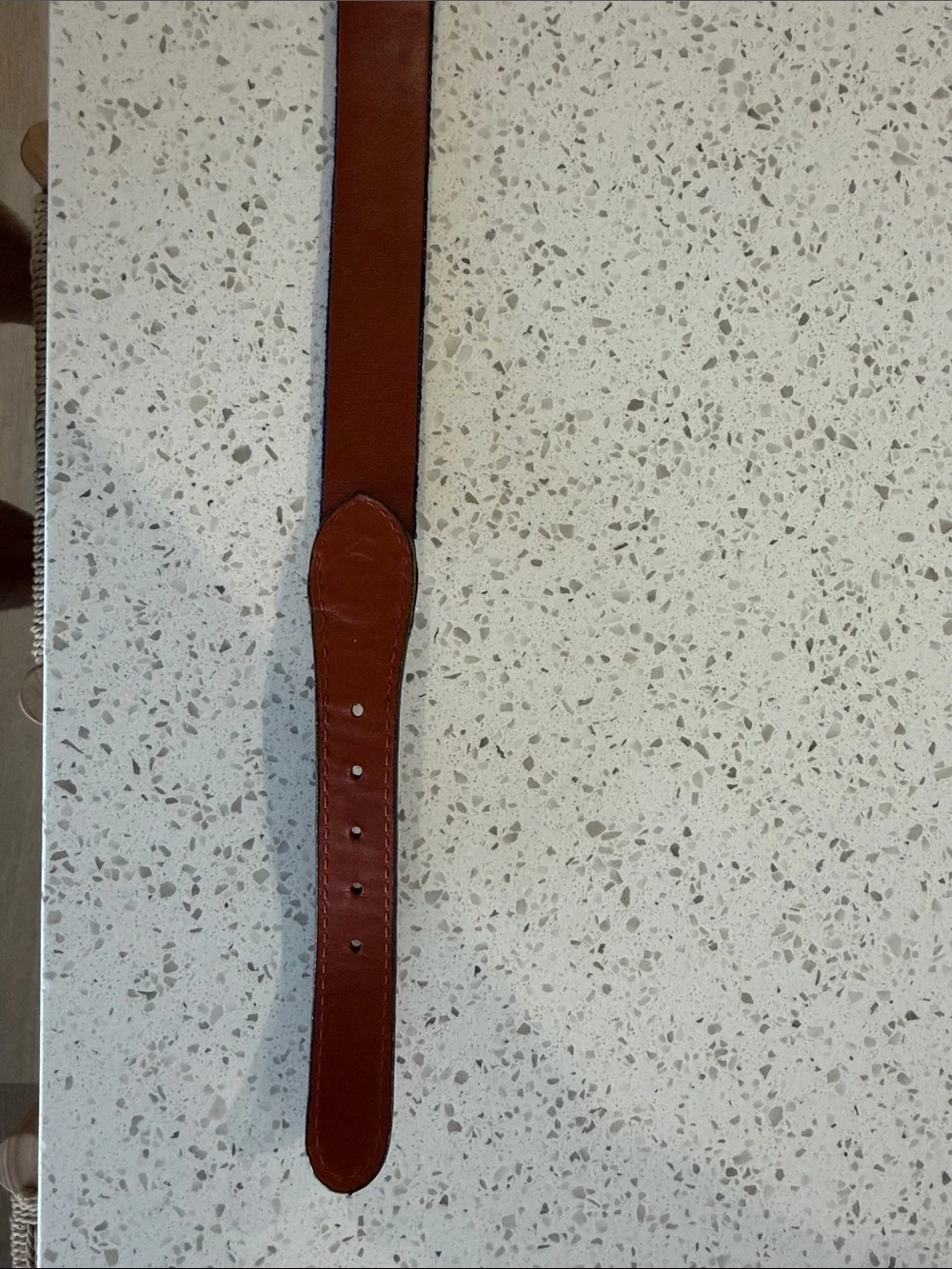 Men's Smathers & Branson Dark Navy Billfish Belt Size 34
